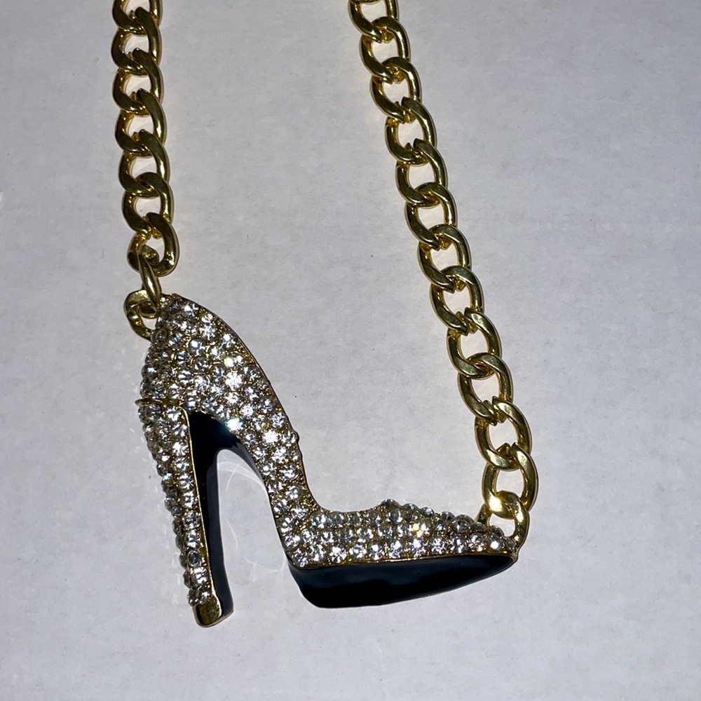 Simple | Rhinestone Stiletto Necklace​
